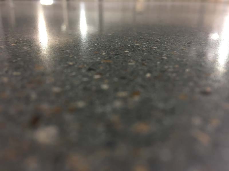 Close up of grey floor